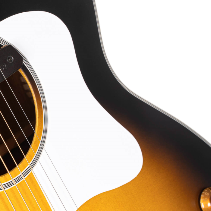 Cort CJ RETRO VSM Elektro Akustik Gitar Vintage Sunburst Mat (Orta Seviye - Retro) | Gigbag Çantalı, Dahili Preamp ve EQ, Yüksek Rezonans